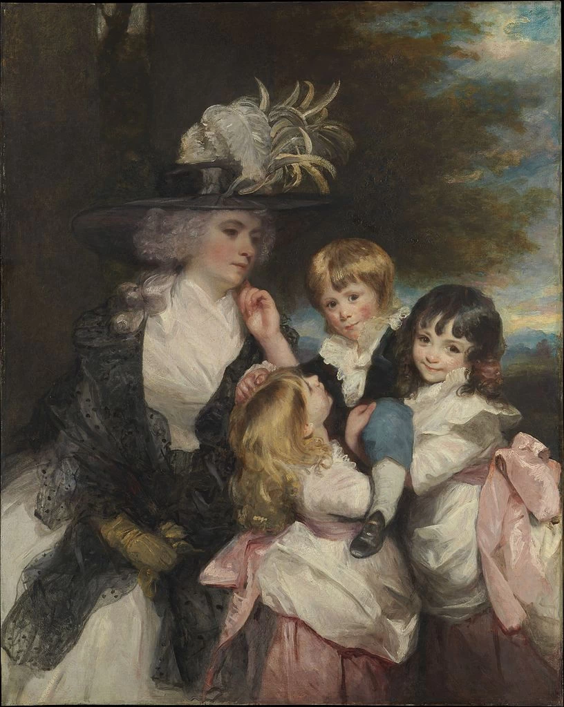 Ritratto di Lady Smith (Charlotte Delaval) e i suoi figli George Henry, Louisa e Charlotte - Metropolitan Museum of Art, New York